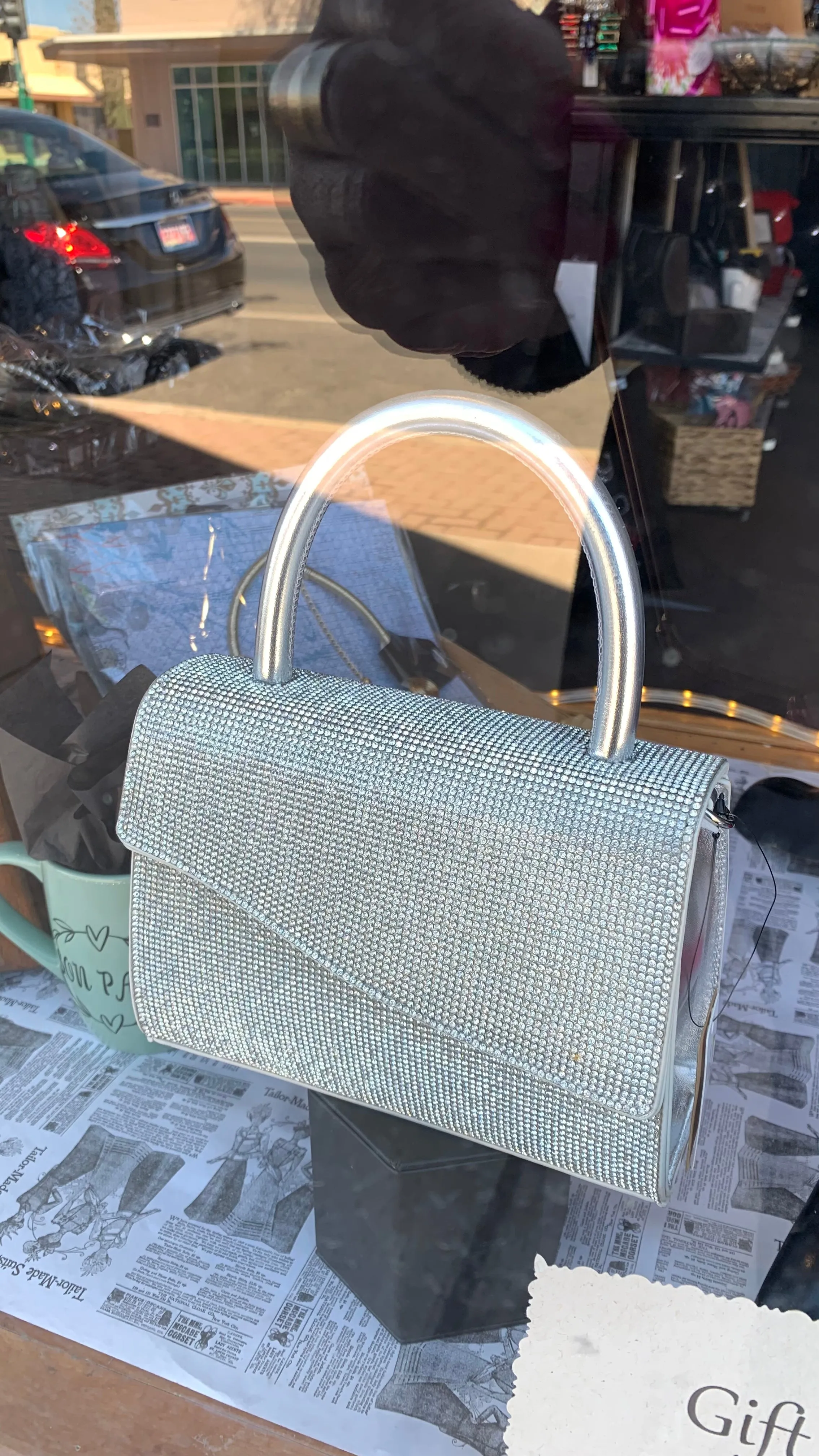 Special Occasion Rhinestone Mini Handbag