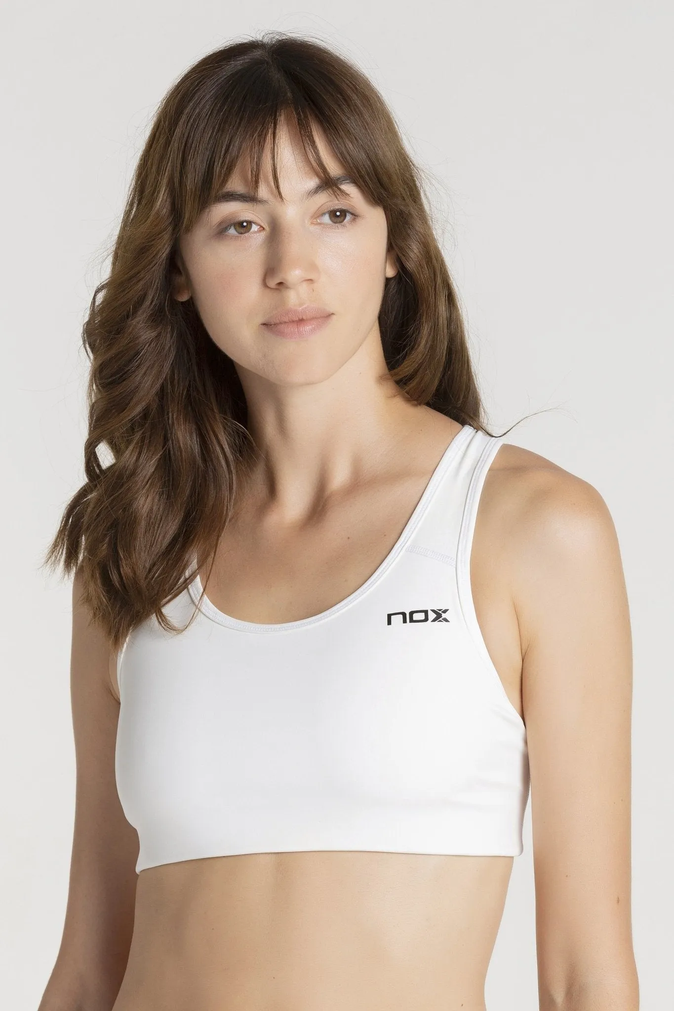 Sujetador deportivo mujer PRO blanco
