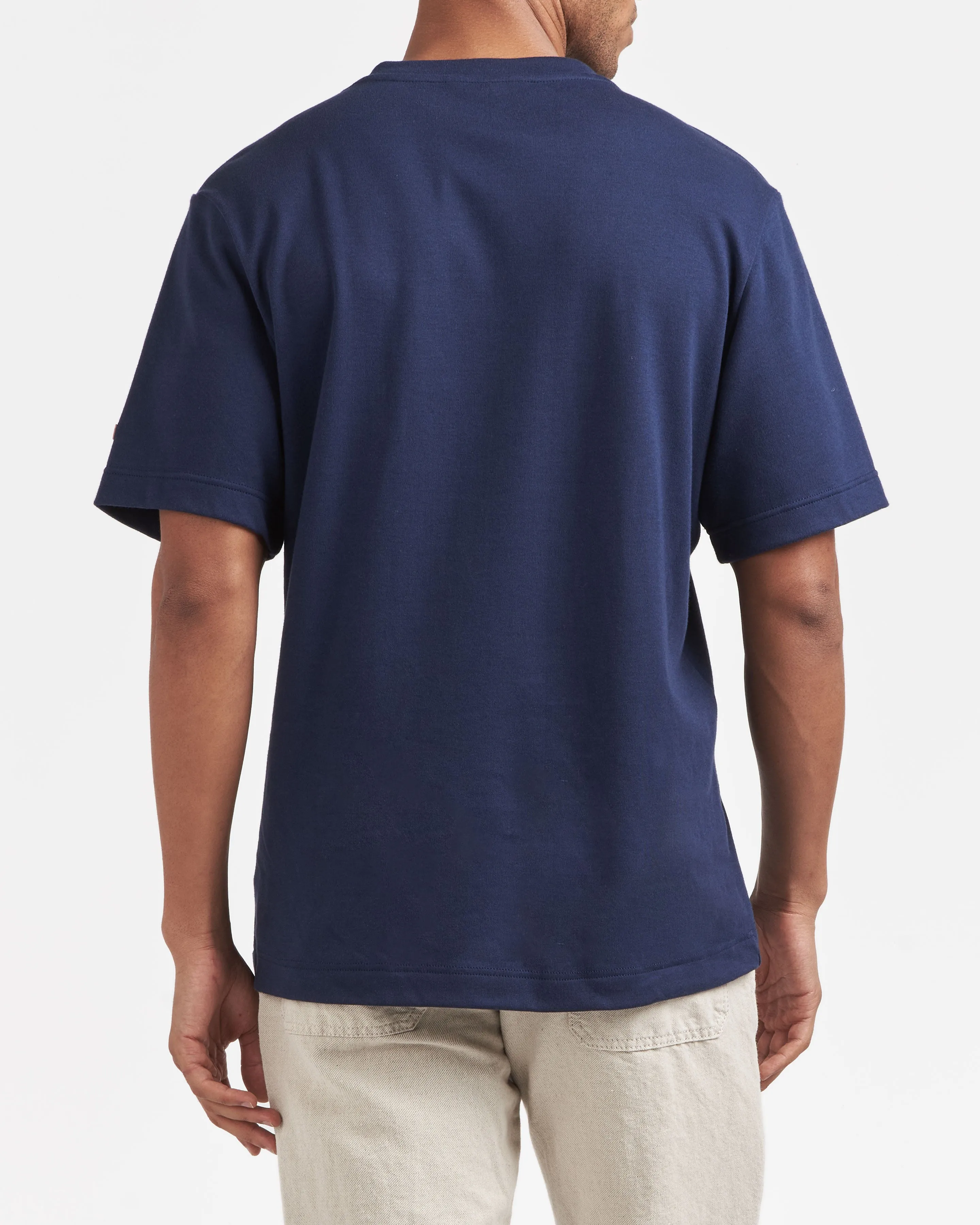 T-shirt Homme 100% Coton Bio Bleu Marine