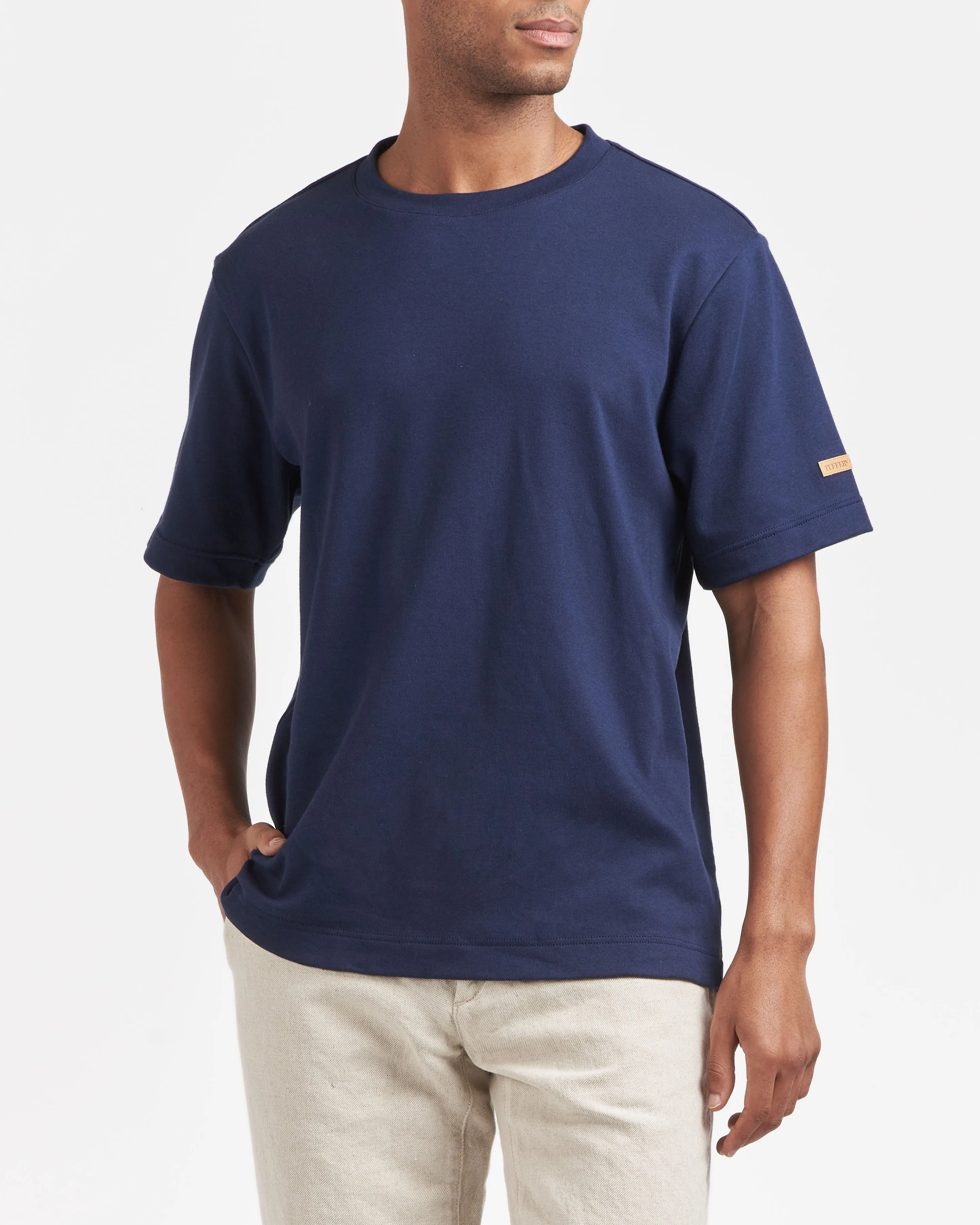T-shirt Homme 100% Coton Bio Bleu Marine