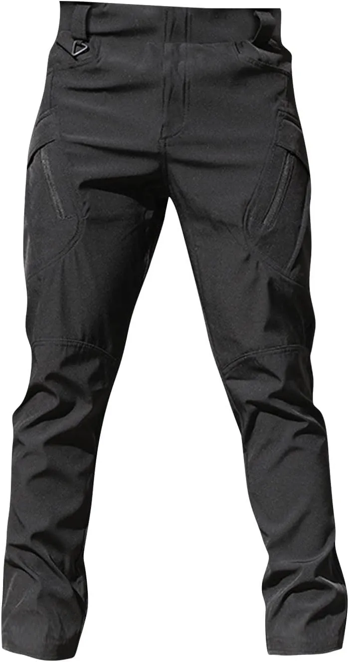 Tactical Pants for Men Stretch Ripstop Waterproof Utility Cargo Hiking Pants Comfortable Work Pant Hunting with Pockets