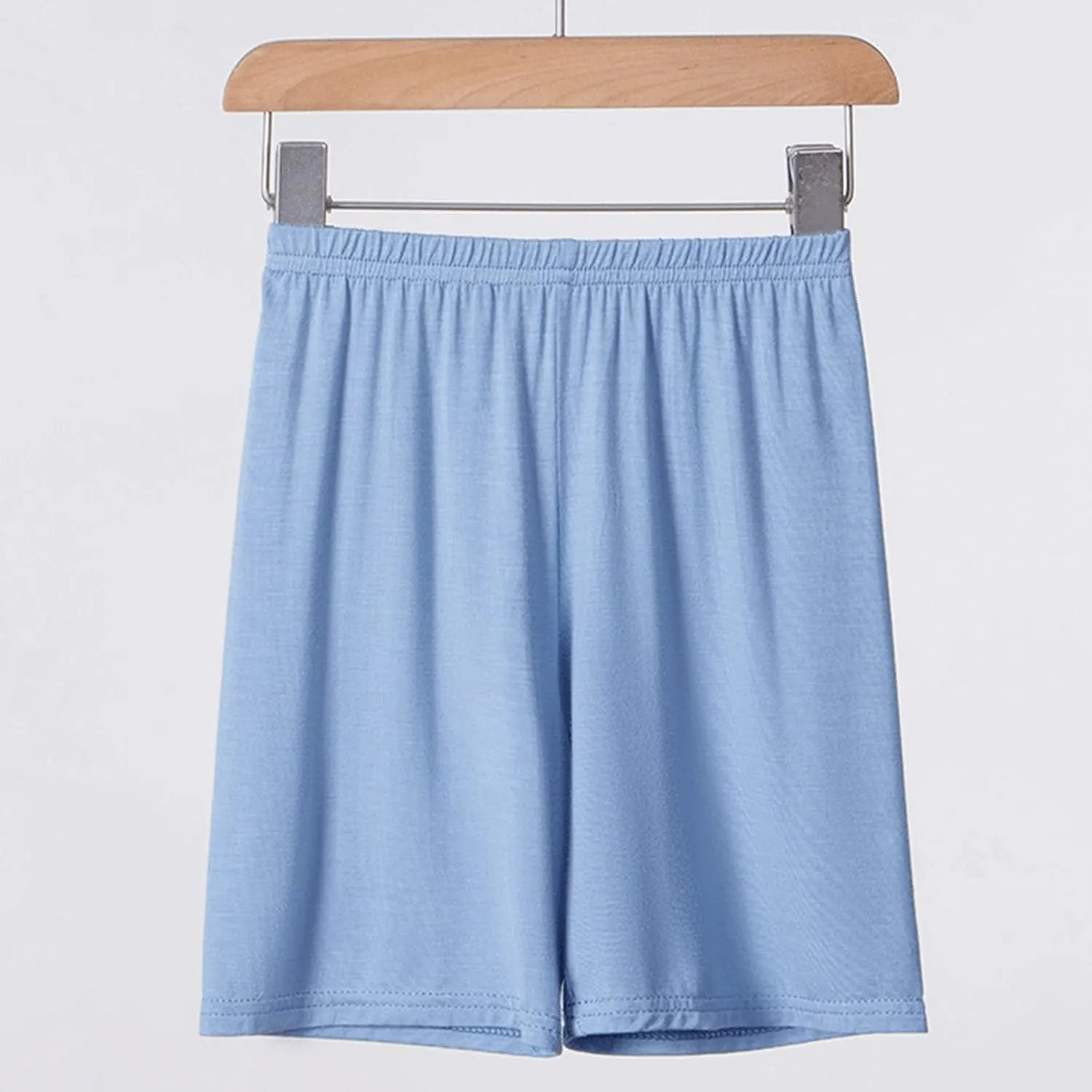 Toddler Boys Girls Baggy Pants Unisex Loose Wide Leg Elastic Waist Breathable Trousers Summer Soft Solid Color Pants