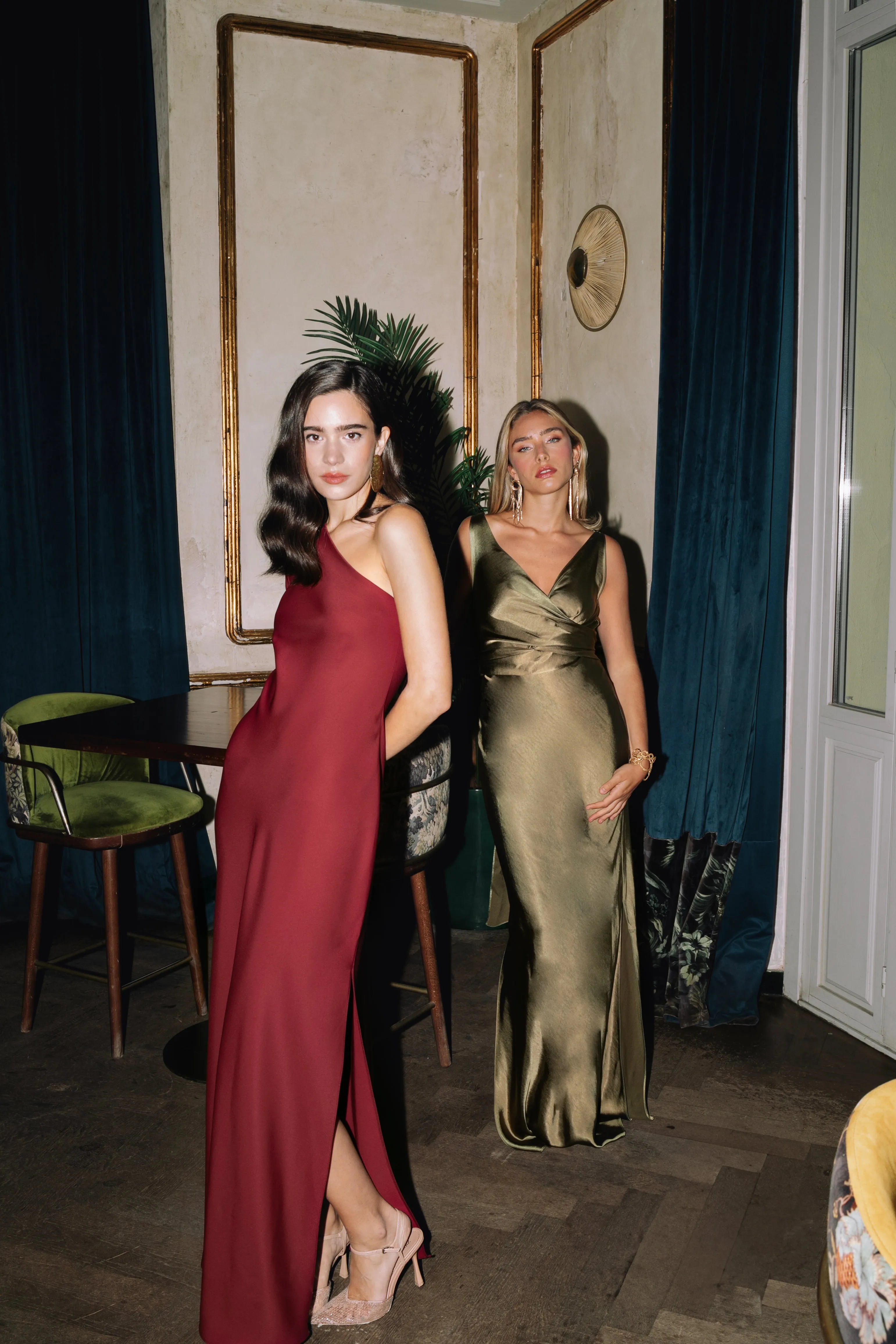 VESTIDO CHRISTINE BURDEOS - PREORDER