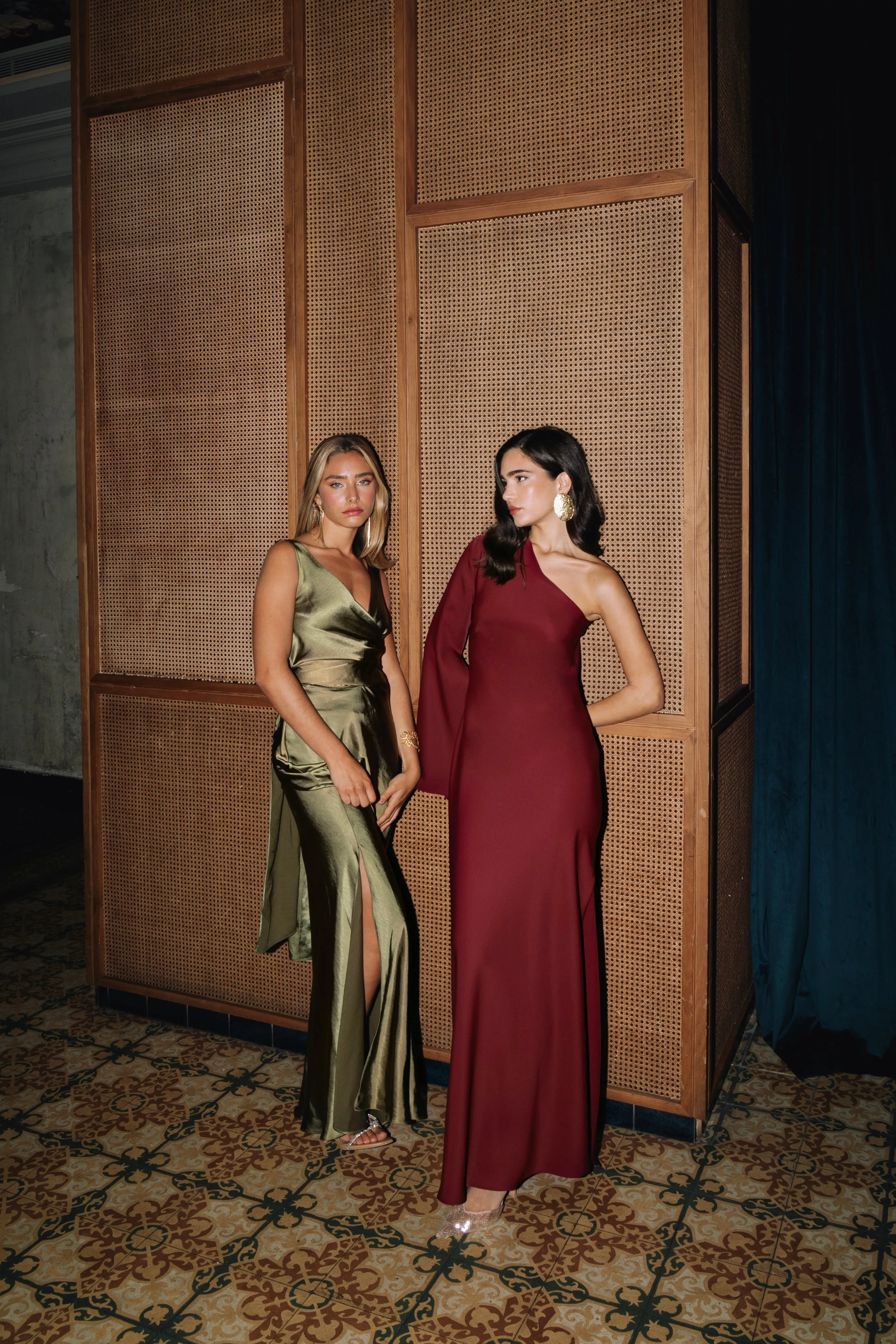 VESTIDO CHRISTINE BURDEOS - PREORDER