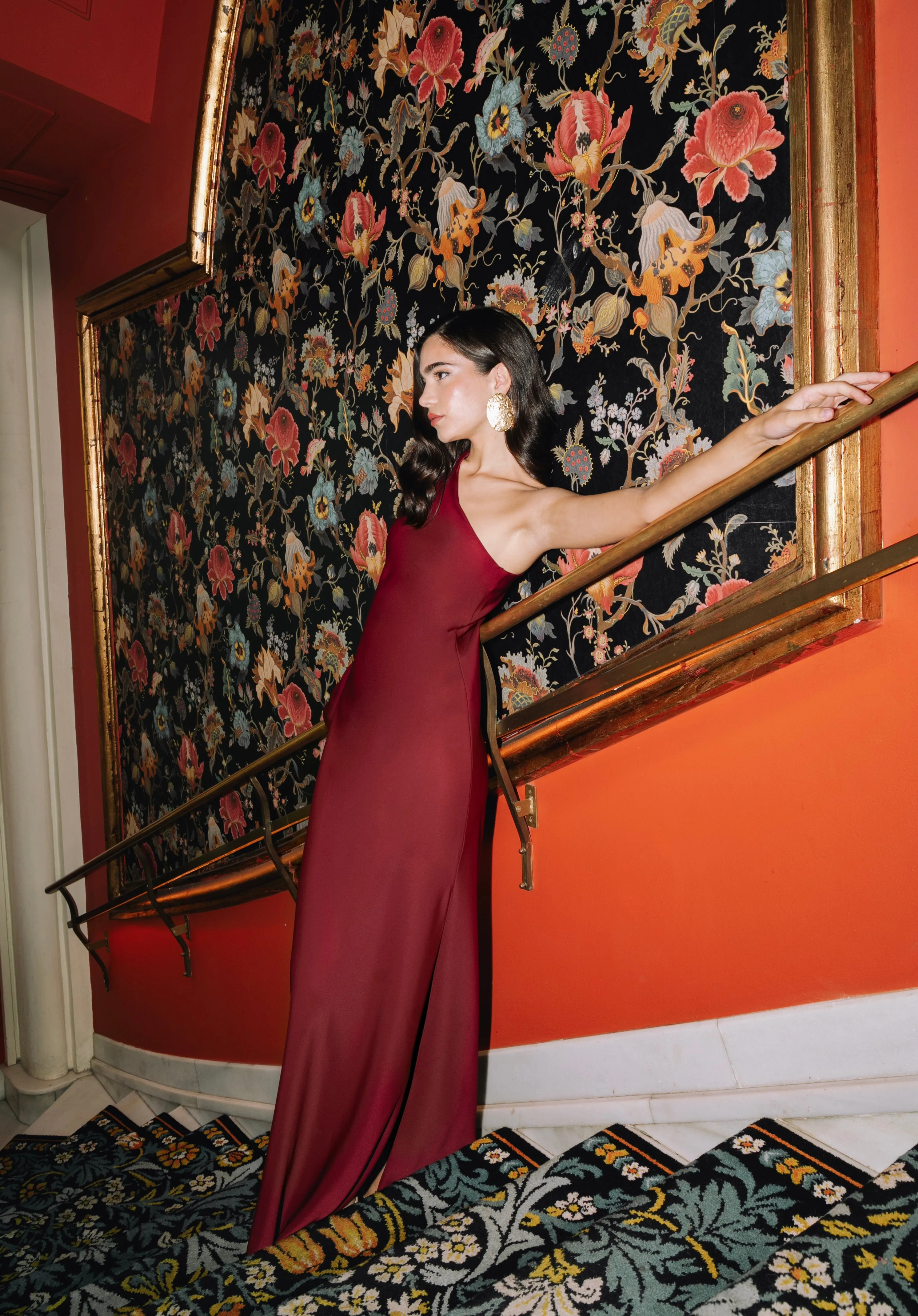 VESTIDO CHRISTINE BURDEOS - PREORDER