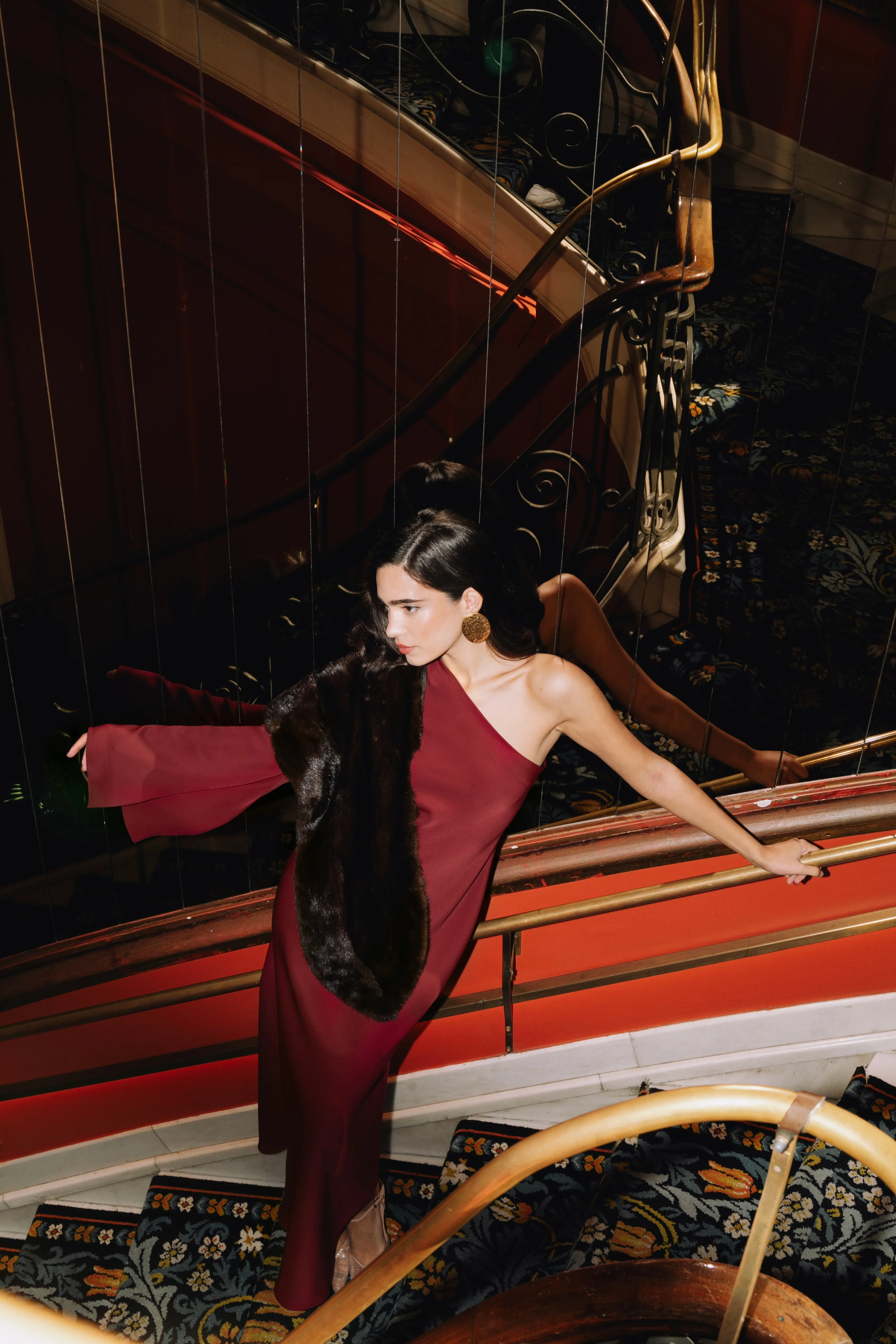 VESTIDO CHRISTINE BURDEOS - PREORDER