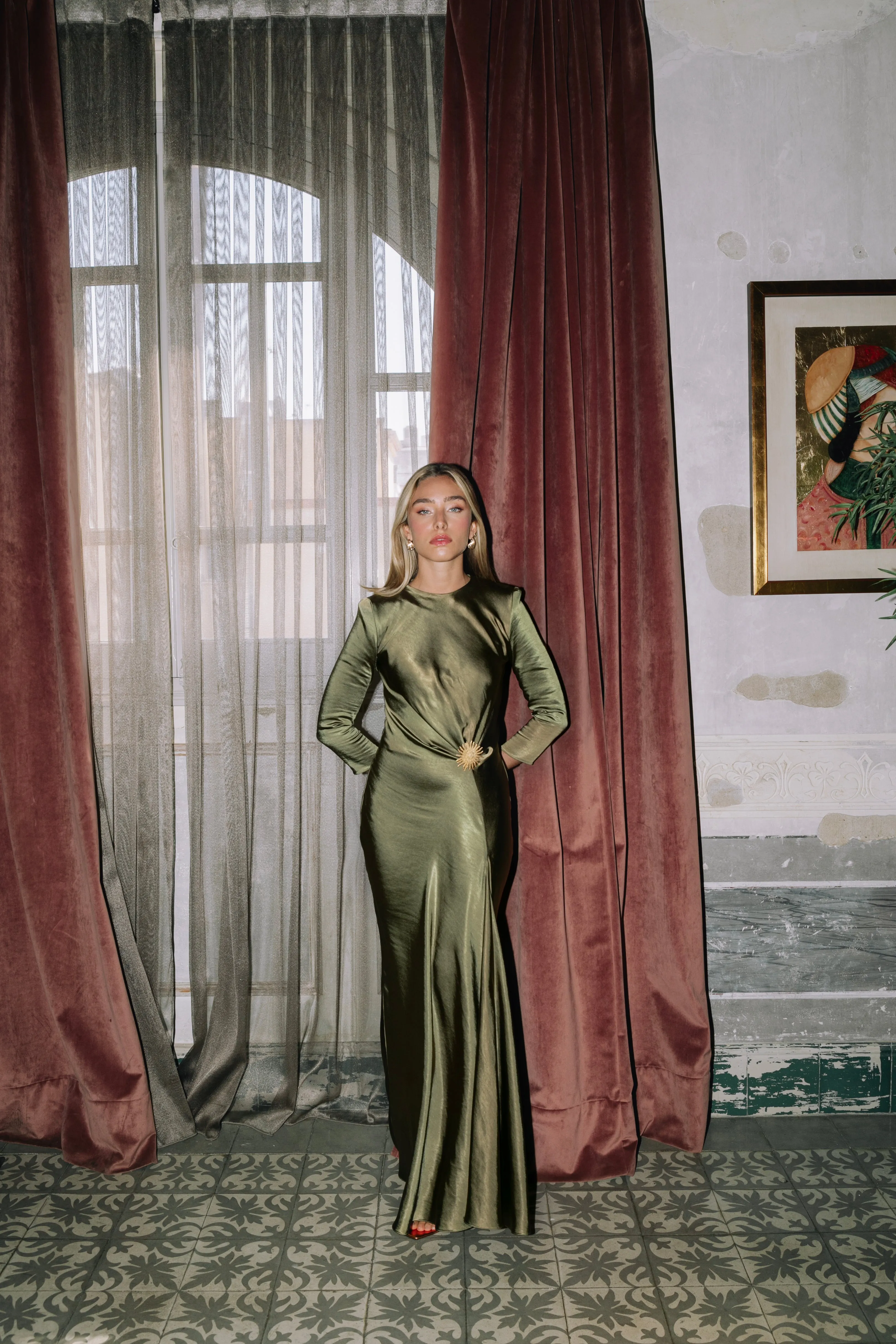 VESTIDO ISABELLE VERDE - PREORDER