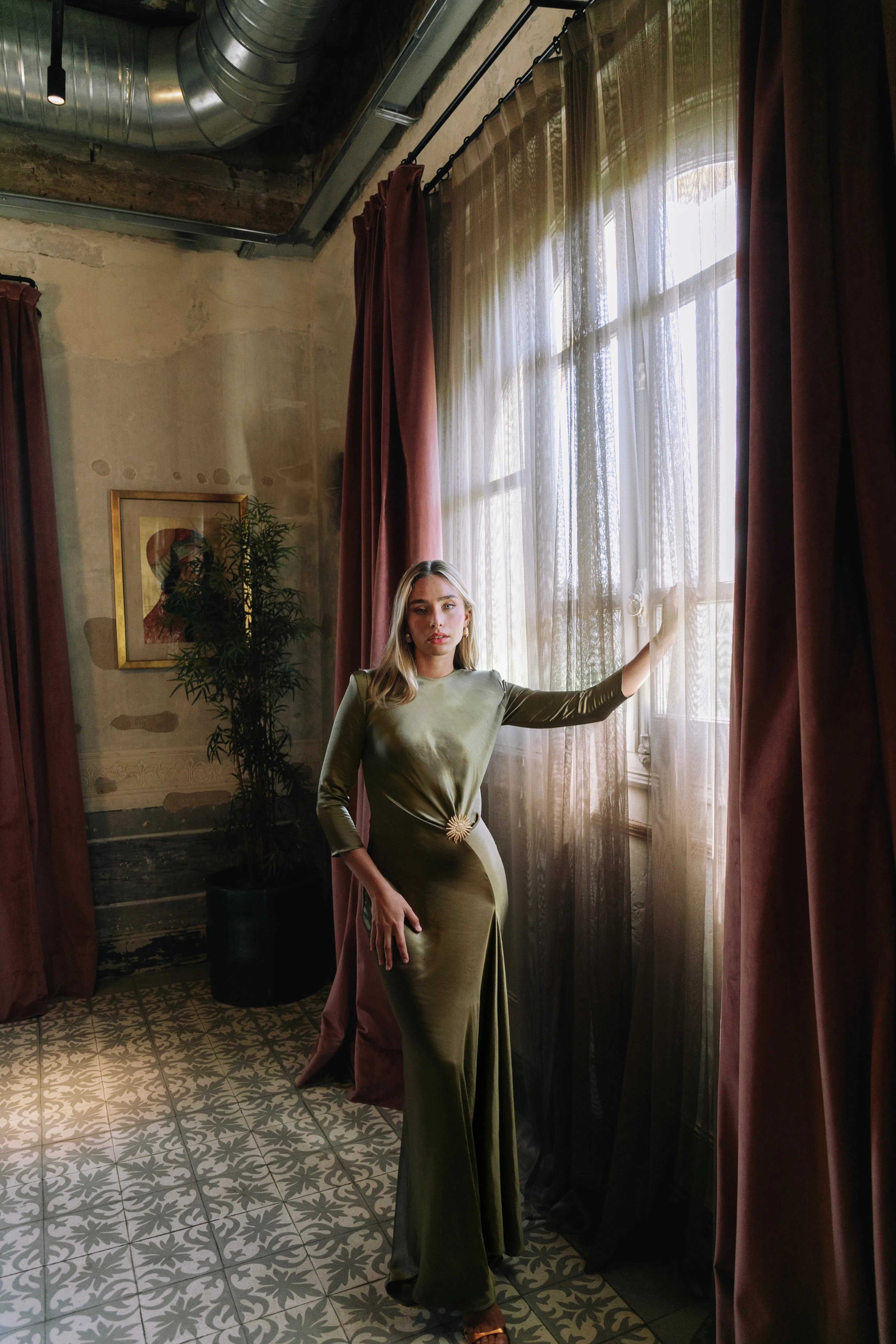 VESTIDO ISABELLE VERDE - PREORDER