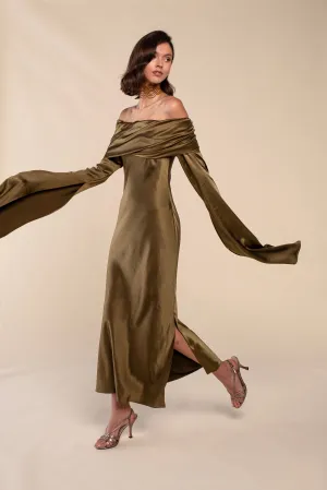 VESTIDO SILVANA VERDE- PREORDER